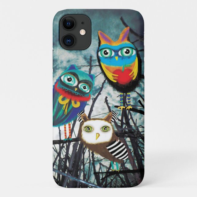 Coques Case-Mate iPhone Chouettes Chouettes Chouettes (Dos)