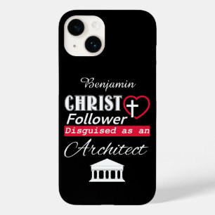 Coque Case-Mate iPhone Christ Follower déguisé en architecte chrétien