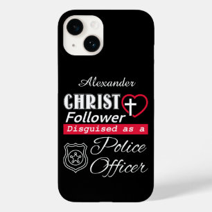 Coque Case-Mate iPhone Christ Follower déguisé en policier