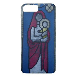 Coque iPhone 7 Plus Christian embroidery