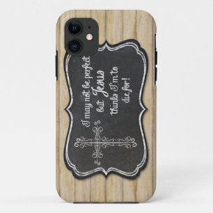 Etui iPhone Case-Mate Christian Inspiration Jesus Cross Chalkboard