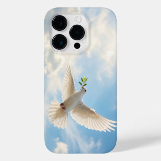 Coque Case-Mate iPhone Christian White Dove with Olive Sky iPhone Case