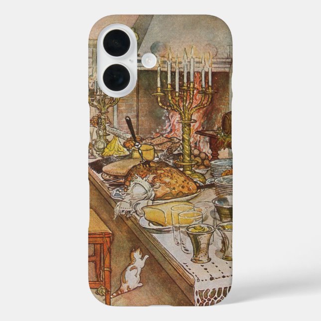 Coques Case-Mate iPhone Christmas Eve Carl Larsson 1904 (Verso)