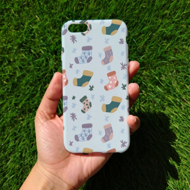 Coques Case-Mate iPhone Christmas Stockings Phone Case (Créateur téléchargé)