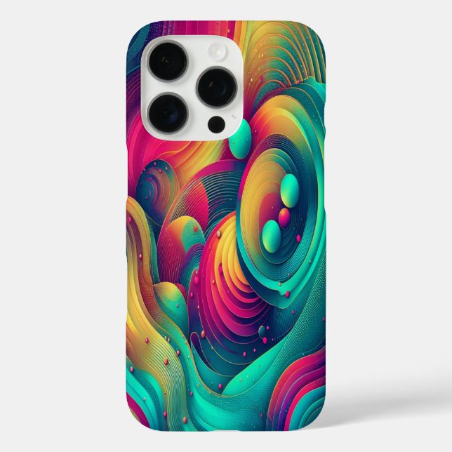 Coques Case-Mate iPhone Chromaflux Swirl (Verso)
