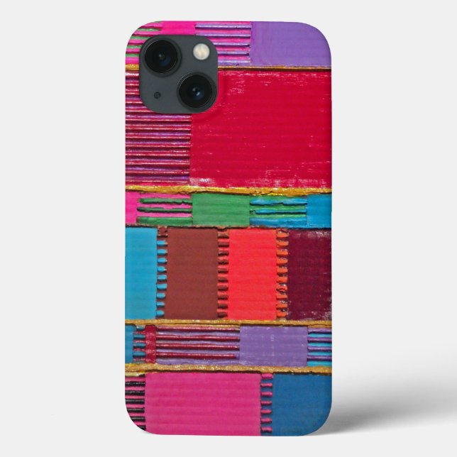 Coques Case-Mate iPhone Chromatic Quilt (Verso)