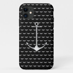 Coque Case-Mate Pour iPhone Chrome Ancre sur les tasses d'onde Style de vie na