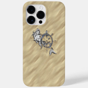 Coque Case-Mate iPhone Chrome argenté comme une sirène dans le sable