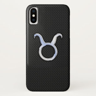 Coques Pour iPhone Chrome Comme Taurus Zodiac Connexion sur la peau d