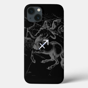 iPhone 13 Coque Chrome Sagittarius Zodiac Sign Hevelius circa 1690