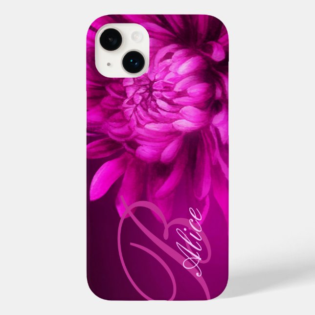 Coques Case-Mate iPhone Chrysanthemum mauve (Verso)