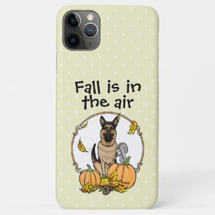 Case-Mate iPhone Case Chute berger allemand chien (tan noir) Citrouille 