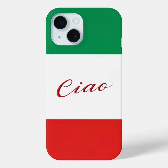 Coques Case-Mate iPhone Ciao Italia (Verso)