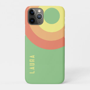 Case-Mate iPhone Case Cible arc-en-ciel personnalisée - verte, Pêche