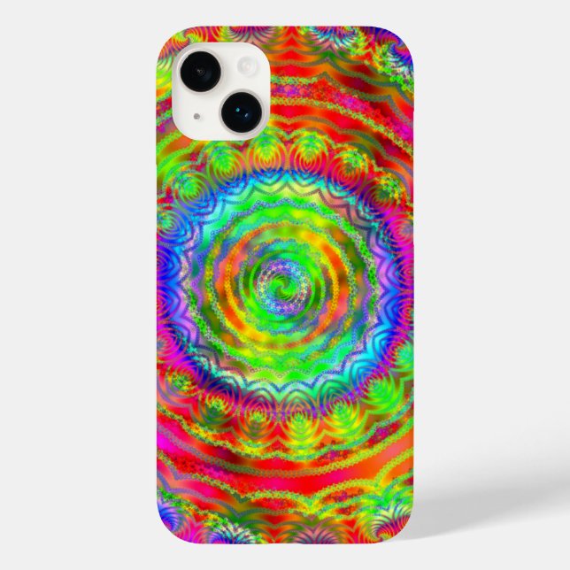 Coques Case-Mate iPhone Cible Tiedye (Verso)