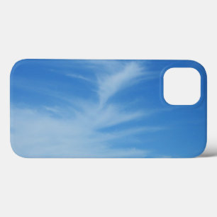 Etui iPhone Case-Mate Ciel bleu avec nuages blancs Abstrait Nature Photo