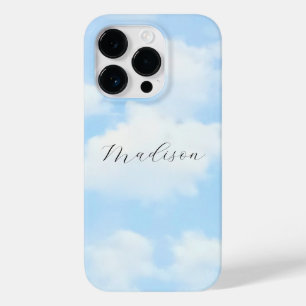 Coque Case-Mate iPhone Ciel bleu clair photo Fancy Nom élégant