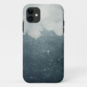 Coque Case-Mate iPhone Ciel étoilé bleu avec la caisse blanche de