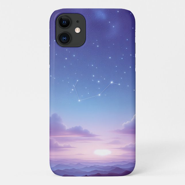 Coques Case-Mate iPhone Ciel étoilé constellé esthétique - Rêveur (Dos)