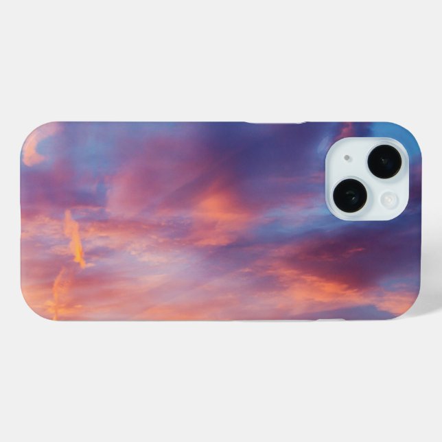 Coques Case-Mate iPhone ciel flirtant (Verso (horizontal))