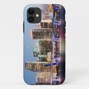 Etui iPhone Case-Mate Ciel lumineux du centre de Miami à la tombée de