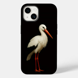 Coque Case-Mate iPhone Cigogne gracieuse Black 4 Luxe iPhone 14 Mate