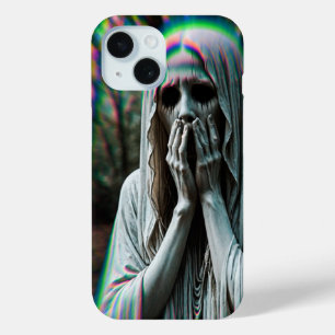 Coque Case-Mate iPhone cimetière thème iPhone 15 téléphone case
