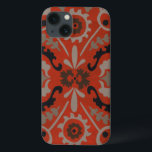 iPhone 13 Case Cinabre Suzani I<br><div class="desc">Décor à la maison</div>