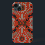 iPhone 13 Case Cinabre Suzani I<br><div class="desc">Décor à la maison</div>