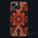 Coque Case-Mate iPhone Cinabre Suzani II<br><div class="desc">Décor à la maison</div>