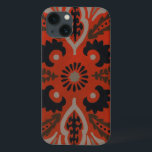 Coque Case-Mate iPhone Cinabre Suzani II<br><div class="desc">Décor à la maison</div>