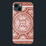 Coques Pour iPhone Cinnabar Woodblock IV<br><div class="desc">Home Décor</div>
