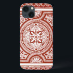 iPhone 13 Case Cinnabar Woodblock IV<br><div class="desc">Home Décor</div>