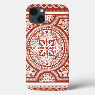 iPhone 13 Case Cinnabar Woodblock IV