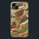 Etui iPhone Case-Mate Cinq oiseaux de compagnie colorés perchés sur une<br><div class="desc">L'art de Cassel Plakater est très distinctif. Ce tableau de cinq oiseaux tropicaux est coloré et conviendra à tout amateur d'avifaune. Choisissez cette illustration dès aujourd'hui sur votre produit.</div>