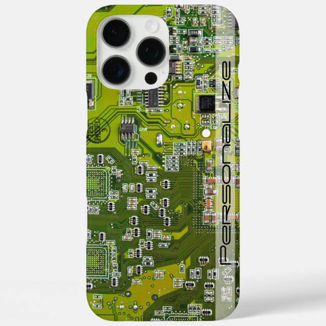 Coques Case-Mate iPhone Circuit imprimé circuit imprimé circuit vert circu (Verso)