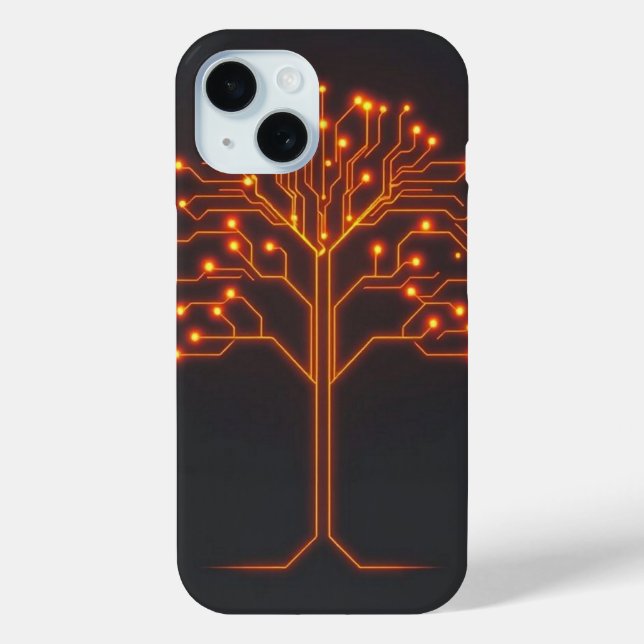 Coques Case-Mate iPhone Circuit Tree : Les racines numériques du réseau de (Verso)