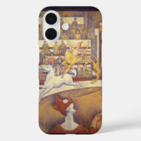 Cirque par Georges Seurat, Art pointilliste vintag