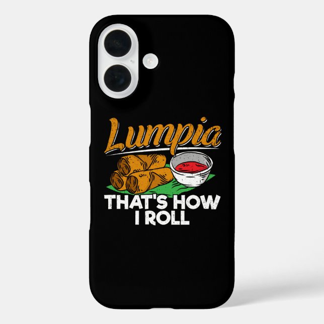 Coques Case-Mate iPhone Citation alimentaire philippine Lumpia (Verso)