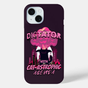 Coque Case-Mate iPhone Citation Catastrophique Funny Angry Cat