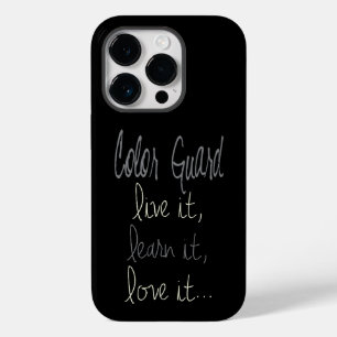 Coque Case-Mate iPhone Citation Color Guard Live It, Learn It, Love It