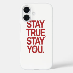 Coque Pour iPhone 16 Citation d'amour de soi Restez vrai Restez vous