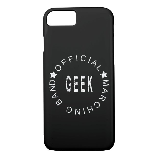 Coques Case-Mate iPhone Citation de bande Geek officiel de la bande (Dos)