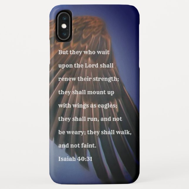 Coques Case-Mate iPhone Citation de bible (Dos)