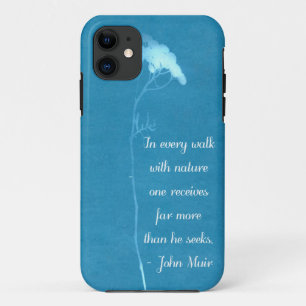 Coques Pour iPhone Citation de Muir Nature