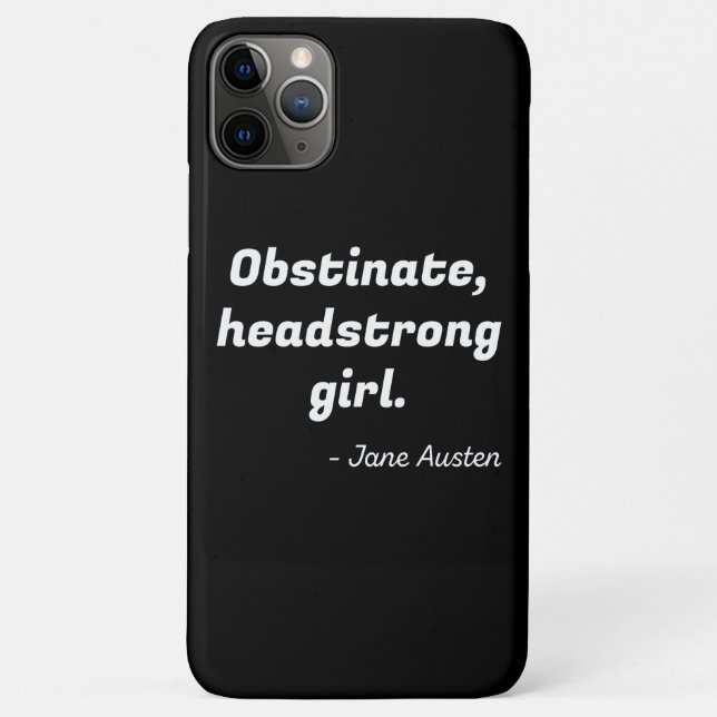 Coques Case-Mate iPhone Citation de Orgueil et Préjugés II (Dos)