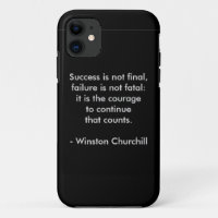 Citation de Winston Churchill ; Succès