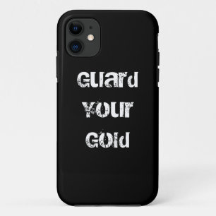 Coques Pour iPhone Citation Dorée Drôle
