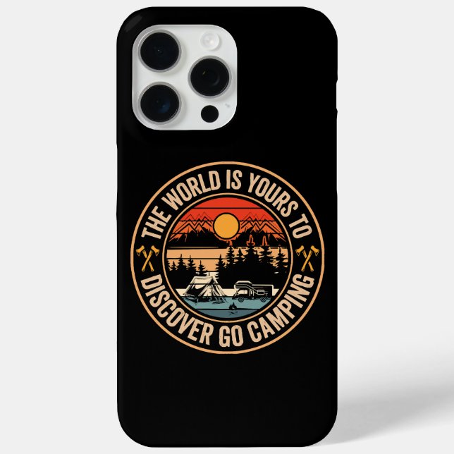 Coques Case-Mate iPhone Citation drôle de camping-feu de camp Smores (Verso)
