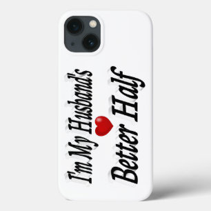Case-Mate iPhone Case Citation drôle de mari texte noir